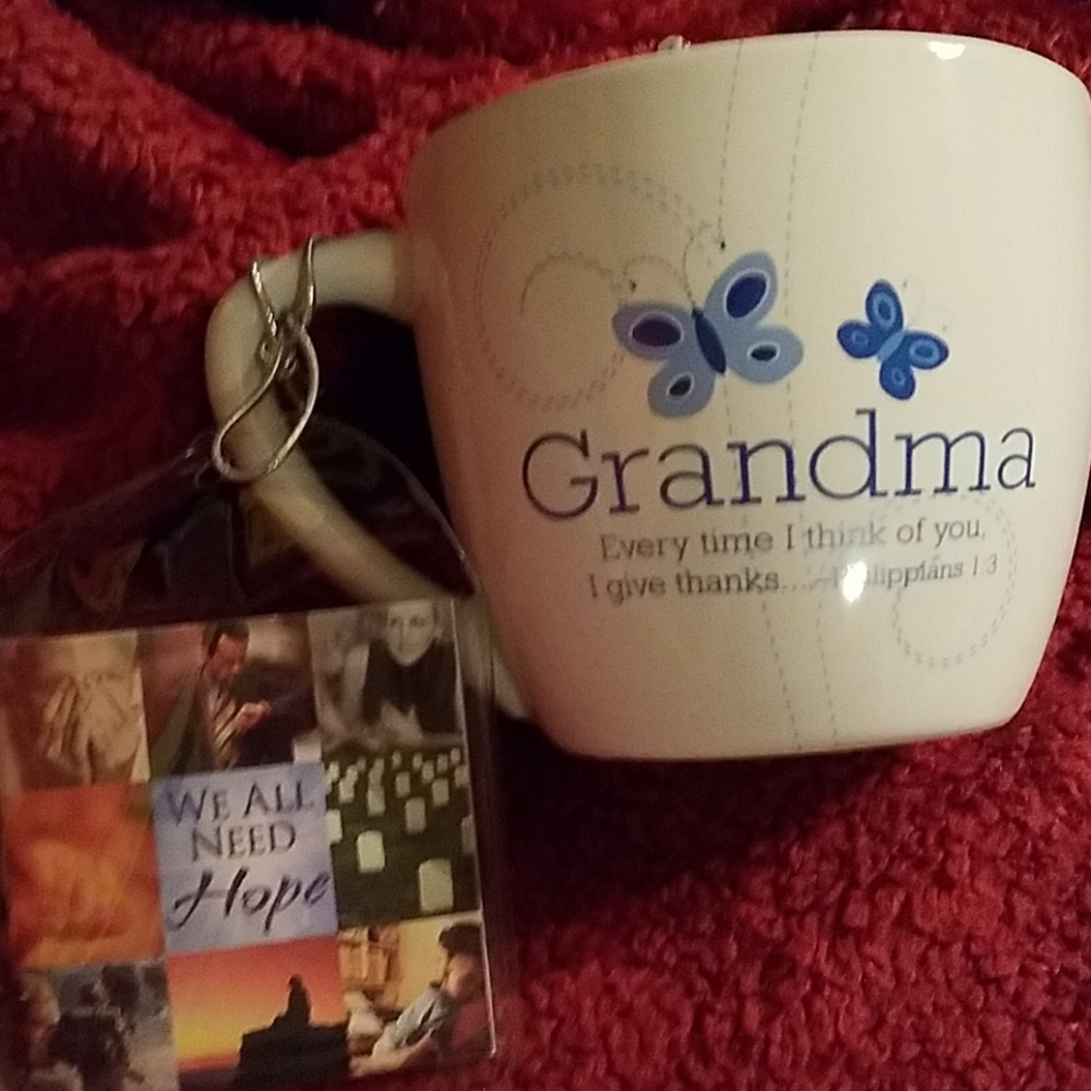 🎁 InspirationalGrandma ceramic 12oz cup gift set